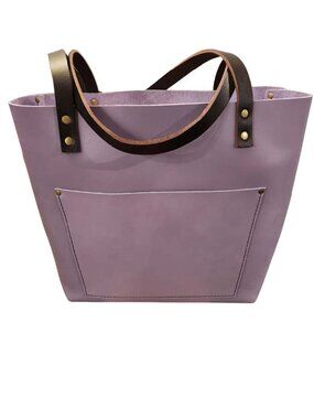 Portland Leather Goods - UNICORN Lavender Large Classic Tote
